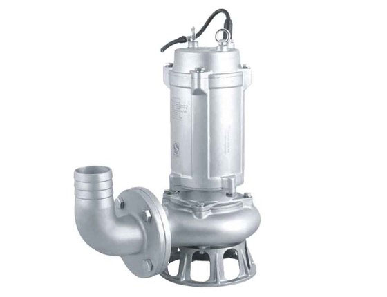 WQP型不鏽鋼(gāng)無堵塞潛水排(pai)污